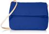 Earthmaid Baumwoll-Leder Umhängetasche, E5747, 475085, 47-5094BL, Blau