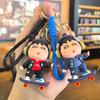 Beautiful Keychain Cute Crayon Shinchan Keychain Dress-up Figurine Small Gift Christmas Personalized Gifts Y2k Fashion Toy Anime