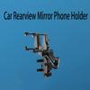 360° Rearview Mirror Mount Rotatable Smartphone Bracket Durable Mount Stand  Car Rearview Mirror