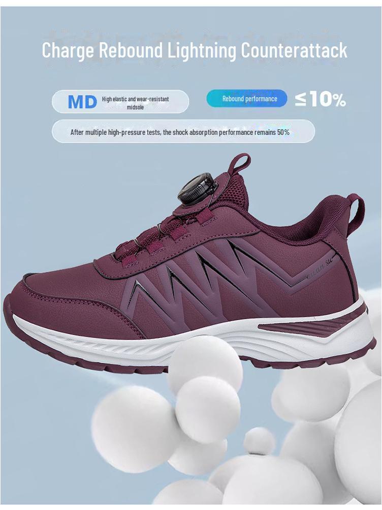 8268 Herren- und Damen-Outdoor-Schuhe mit niedrigem Schaft und rutschfester Sohle mit Drehverschluss zum Gehen, Reisen und Laufen