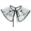 False Collar Detachable Blouses False Collar Half Shirts Collar Little Shawl Top Elegant for Womens Girls