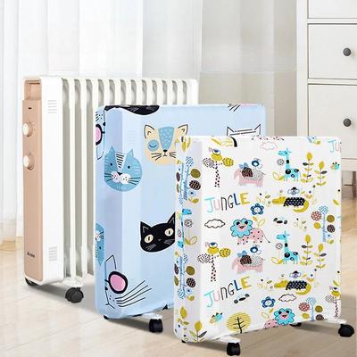 Radiator Case Protective Elastic Fabric Electric Heating Dust Cover Radiator Dust Cover Household Oil Heater Dust Cover Portable