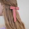 FANTASTIC PLANET Gingham Check Ribbon Hair Pin (4colors)
