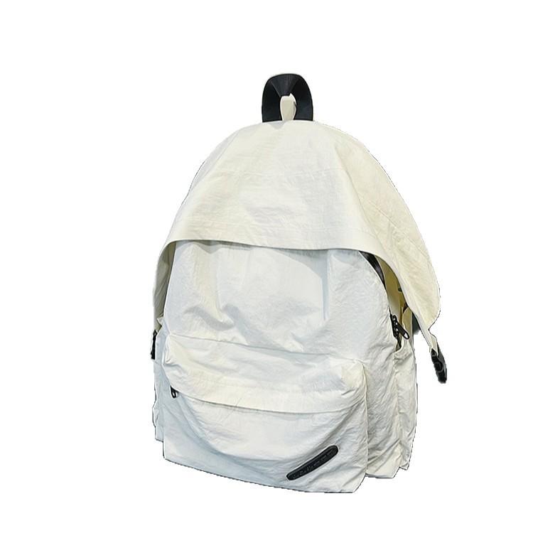 Schoolbag backpack for men and women outdoor leisure travel large capacity backpack anti-splashing texture hiking versatile mountaineering bag