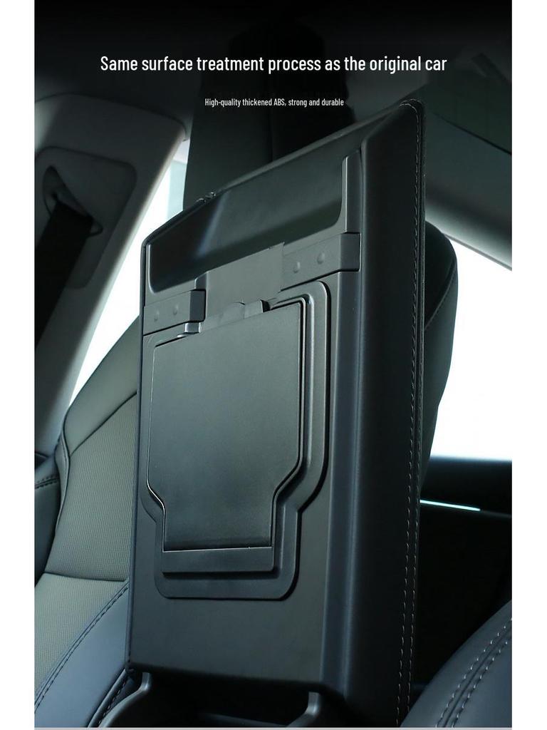 Tesla Model 3 Center Console Magnetic Privacy Storage Box Decor