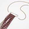 Alloy Tassel Chain Brooch Exaggerated Water Droplet Tassel Clothing Tie Pin Necklace Jewelry