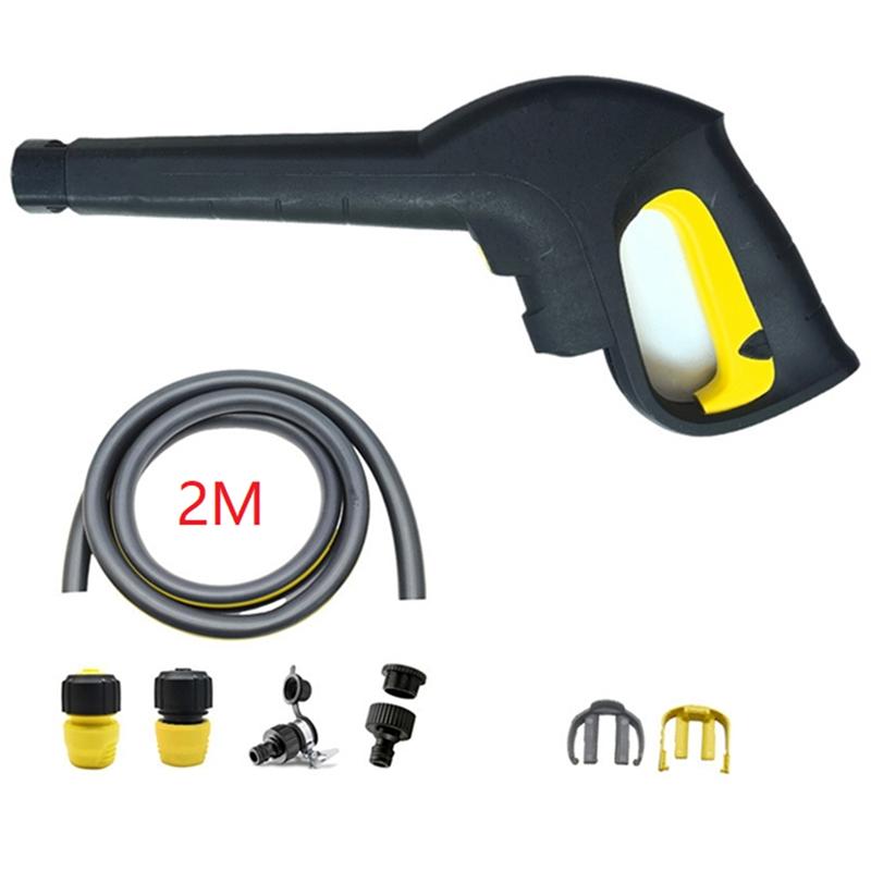 For Karcher K2 K3 K5 Electric High Pressure Washers-Lance And 5/8 In X 6.5 FT Garden Hose Set