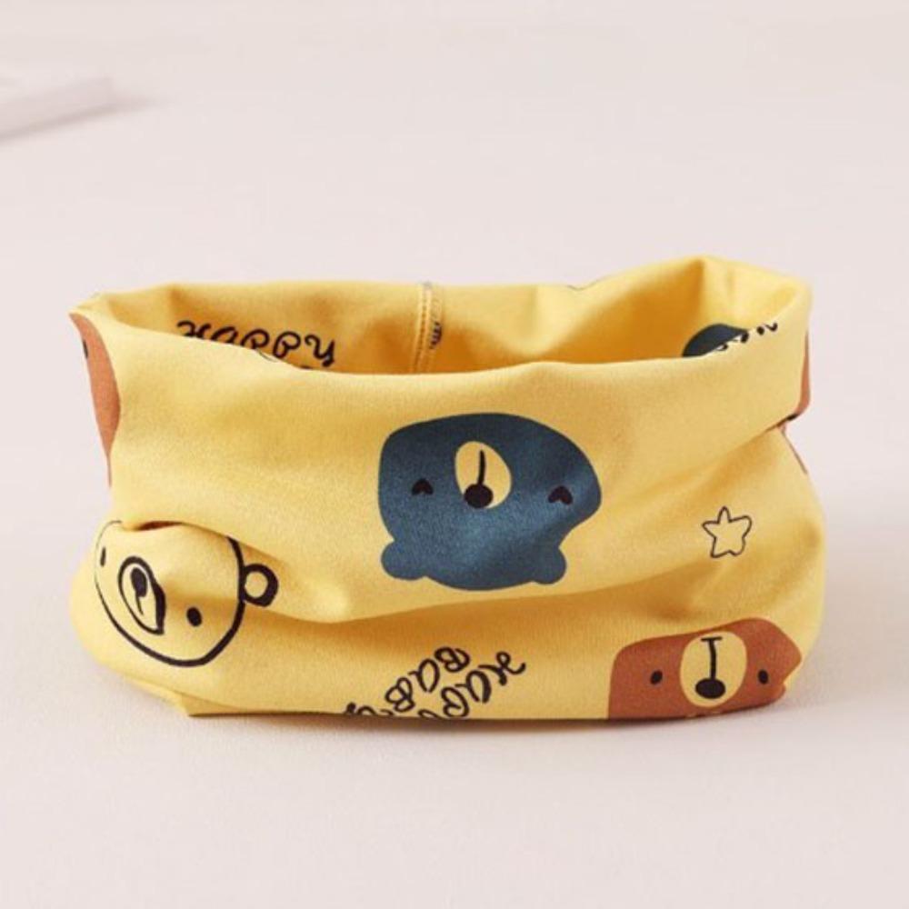 Soft and Skin Friendly 0-12years Winter Kids Scarf Breathable Dacron Cotton Children Warmer Neck Scarf Windproof Warm