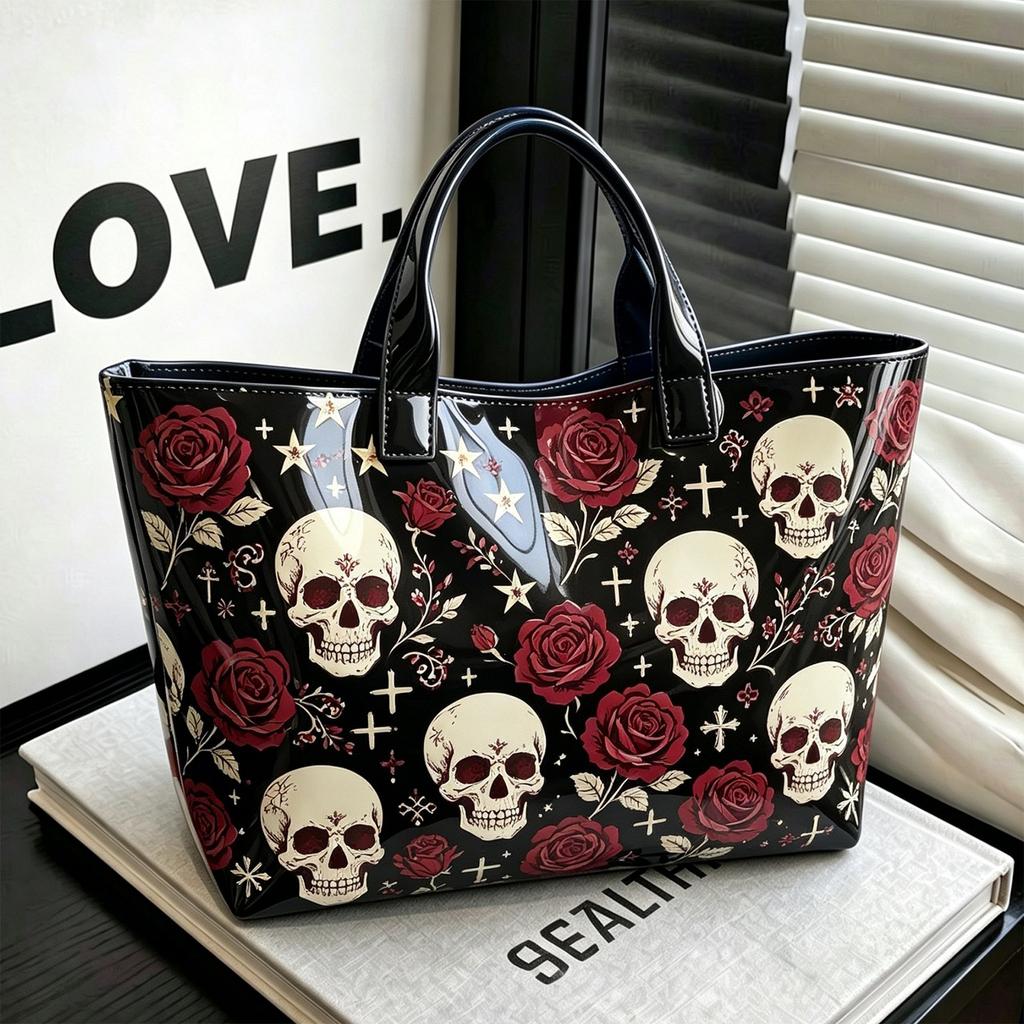 Halloween Shoulder Bag Portable Handbag for Women
