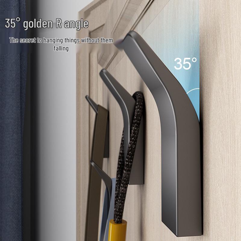 Strong Adhesive Wall Hook for Kitchen & Dorm - No Drill Needed