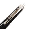 Excellent MONTBLANC Ballpoint pen Starwalker White Star Twist Type Black Silver mens Used