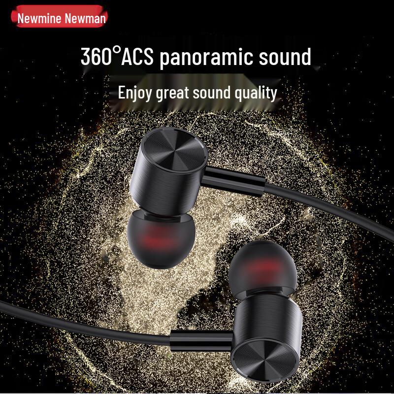 Newmine H51 Bluetooth Neckband Earphones