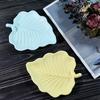 Leaf Shaped Epoxy Resin Casting Mold Versatile Silicone Resin Tray Mold for Crafting Unique Leaf Shaped Plate Items