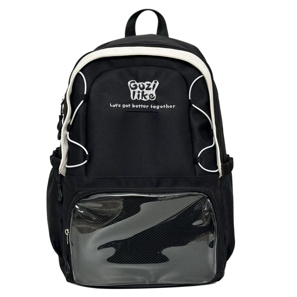 Schoolbag Two-dimensional Japanese Women's Backpack Sweet Harajuku Ins Women's Shoulder Pain Bag Large Capacity Junior High School Student Schoolbag