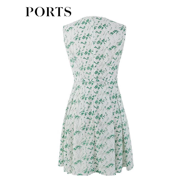 PORTS Women's Sleeveless Printed Midi Dress