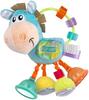 Playgro Clip Clop Baby-Aktivitätsspielzeug 0188462 Schwarze Clip-Rassel für die sensorische Entwicklung