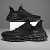 Summer breathable mesh shoes men's sports shoes solid color versatile platform lightweight running trendy shoes coconut men's shoes
