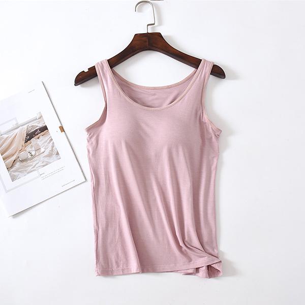 Women's Padded Camisole Top - Wireless Bra-T