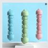 A new type of anti dog bite chewing toy with caterpillar shaped small dog teeth grinding and cleaning tool