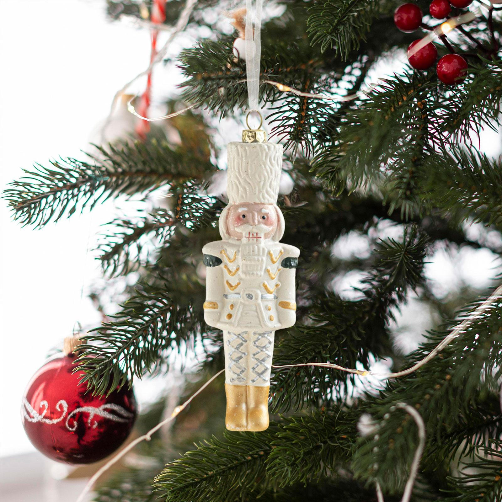 

Рождественские украшения, украшения для дома, праздничные подарки с подвесным кулоном на шнурке для окна Nutcracker