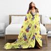 Matryoshka Russian Nesting Doll Blankets Cute Fleece Funny Breathable Throw Blankets for Chair Covering Sofa Decoration Outdoor