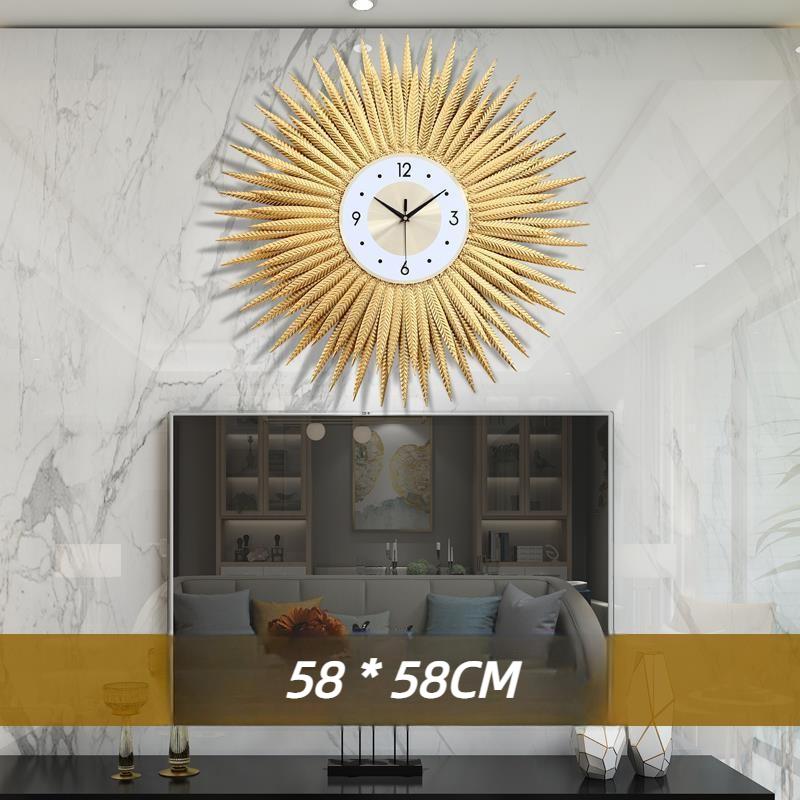 

Luxury Wall Clock Living Room Creative Wall Watch Bedroom Silence Fashion Decoration Clocks Home Nordic Decoration Ornament