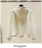 Women's Fleece-Lined Hooded Sweatshirt - New 2024 Petite Winter Dopamine Style