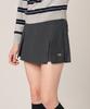 MONBIRDIE GOLF Emily Slit Skirt-Style Pants Charcoal