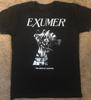 Collection EXUMER Band The Order of Shadows Cotton Black T Shirt For Men UR597 Unisex T-Shirt