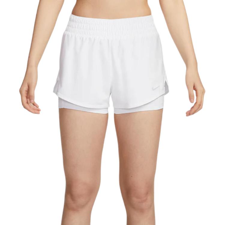 New Nike Casual Shorts Women's White DX6013-100