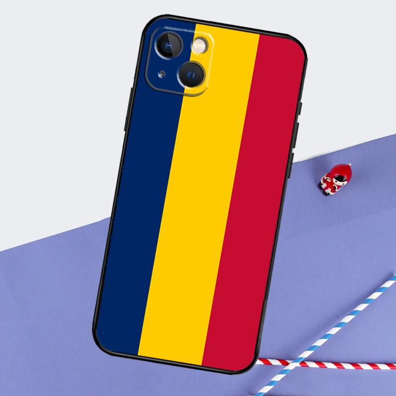 Republic of Chad Flag Phone Case For iPhone 16 15 14 11 12 13 Pro Max Mini X XR XS Max 7 8 Plus Cover Coque