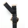 Les Trésors De Lily [Q4417] - 'Cameleon' Black Rose Gold Watch Box (2 Bracelets)