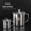 Lijia Kitchenware 201 Engravable Stainless Steel Cups (10-Pack)