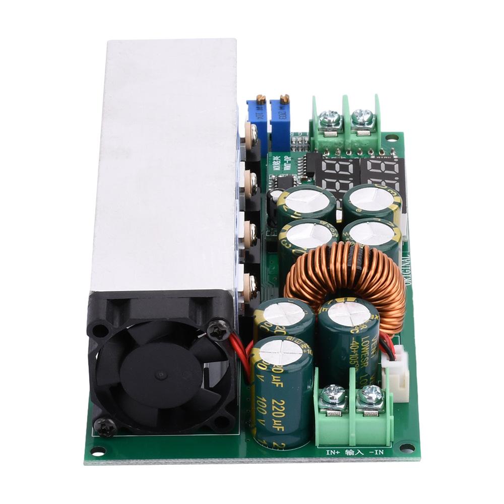 DC12-80V 20A Adjustable Buck Constant Current Constant Voltage with Voltage Current Display 600W Buck Converter Module