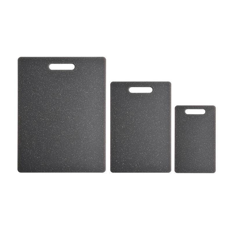 Three-Piece Double-Sided Non-Slip Cutting Board Set - For Vegetables, Meat, and Fruit