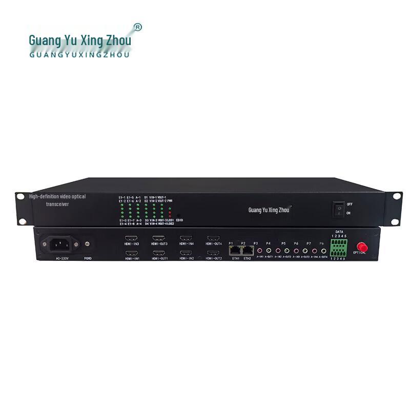 

4-Channel Bi-directional HDMI Optical Transceiver