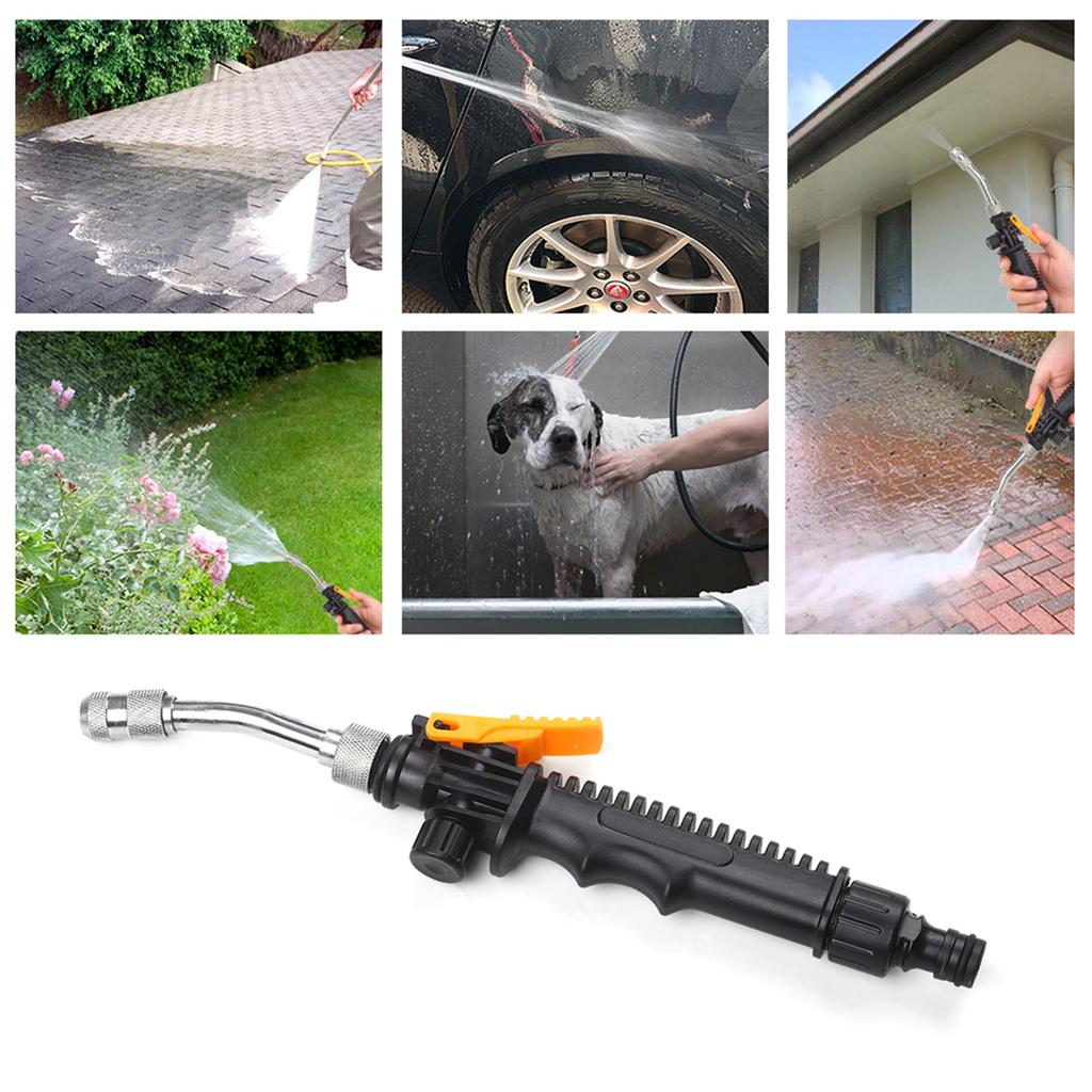 2 In 1 High Pressure Washer 2.0 Jet Nozzle Fan Nozzle Safely Clean High Impact Washing Wand Water Spray Washer for Home