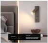 Rotatable Type-C USB Wall Lamp with Switch for Bedroom, Study, or Hotel