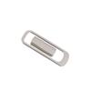 Silver Steel Co-Pilot Storage Box Handle Cover Trim For Mazda CX-30 2020-2023