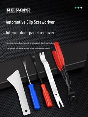 Car Door Panel Clip Pliers and Audio Disassembly Tool Kit