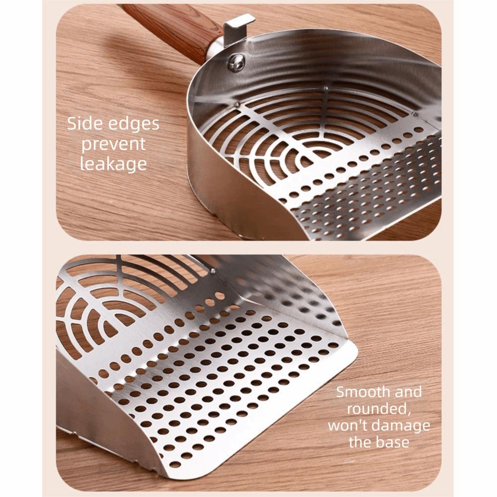 Long Handle Pet Waste Shovel Deep Shovel Cat Poop Sifting Tool Cat Litter Scoop  Pet Cleaning