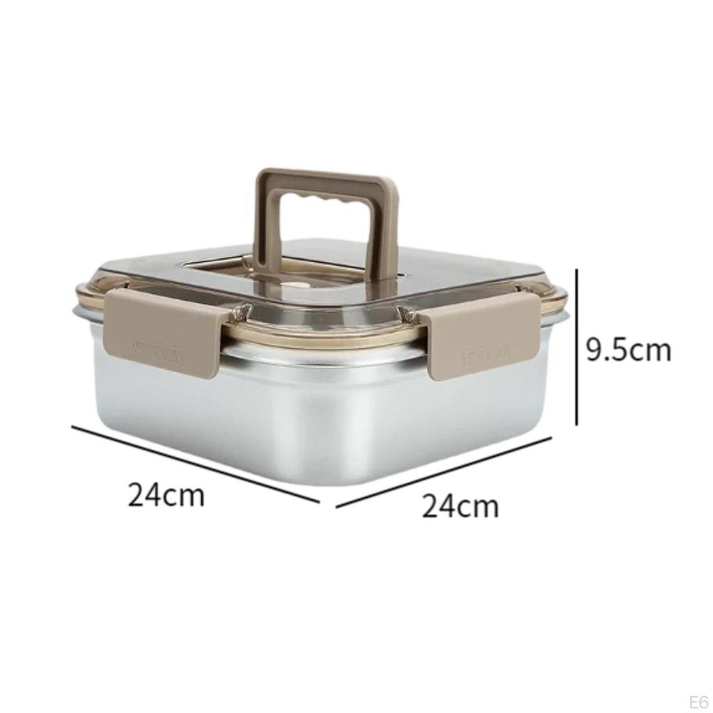 Food Lunch Container Storage Salad Snack Box with Lid Fruit Outdoor Picnic