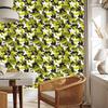 Military Camouflage Wallpaper Yellow and White for Living Room and Bedroom 50x1000
