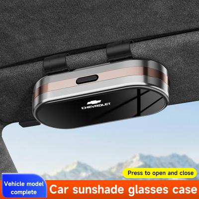 Auto Brillenclip Sonnenbrillenbox Für CRUZE Spark Captiva Epica Lanos Z71 Sail Sonnenblende Brillen Karten Ticket Halter