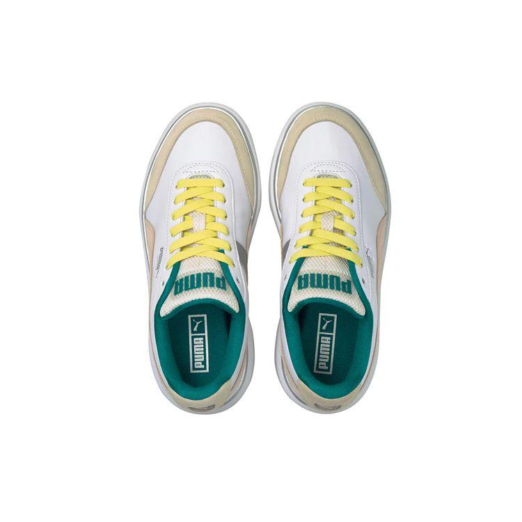 Puma Oslo Maya Low Top Skate Shoes Women Sneakers White Pink 375059-01