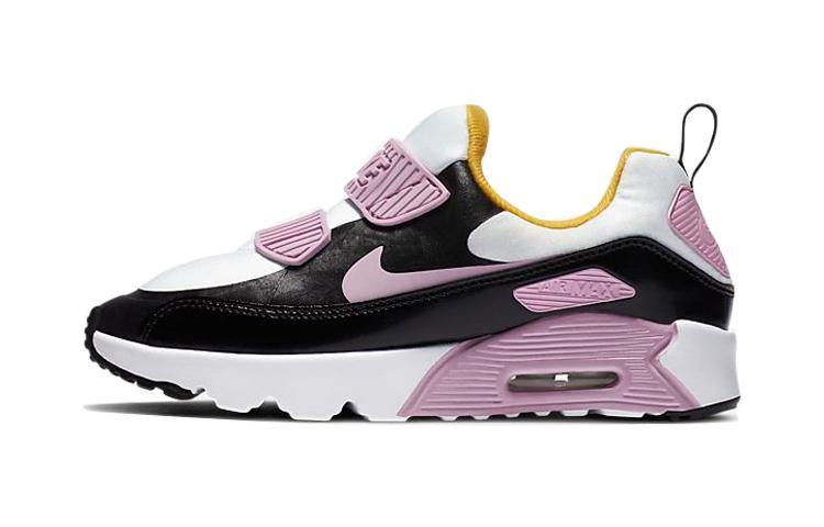 

Nike Air Max 90 Tiny Low top Running Shoes Black Pink Children Aged 3 7 Years Old 881927-022 28