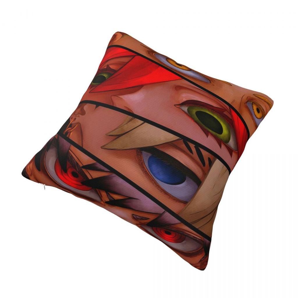 Gachiakuta Manga Rudo Pillowcases Printed Cushion Cover Zanka Riyo Enjin Throw Pillow Cover Chair Decoration Zippered Multi Size