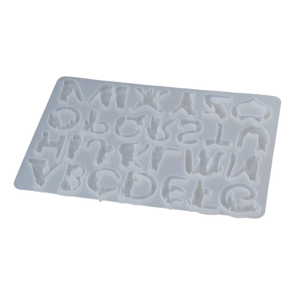 

Силиконовые формы в форме кошки с перевернутым алфавитом, формы из смолы в форме кошки с буквами для изготовления ювелирных подвесок