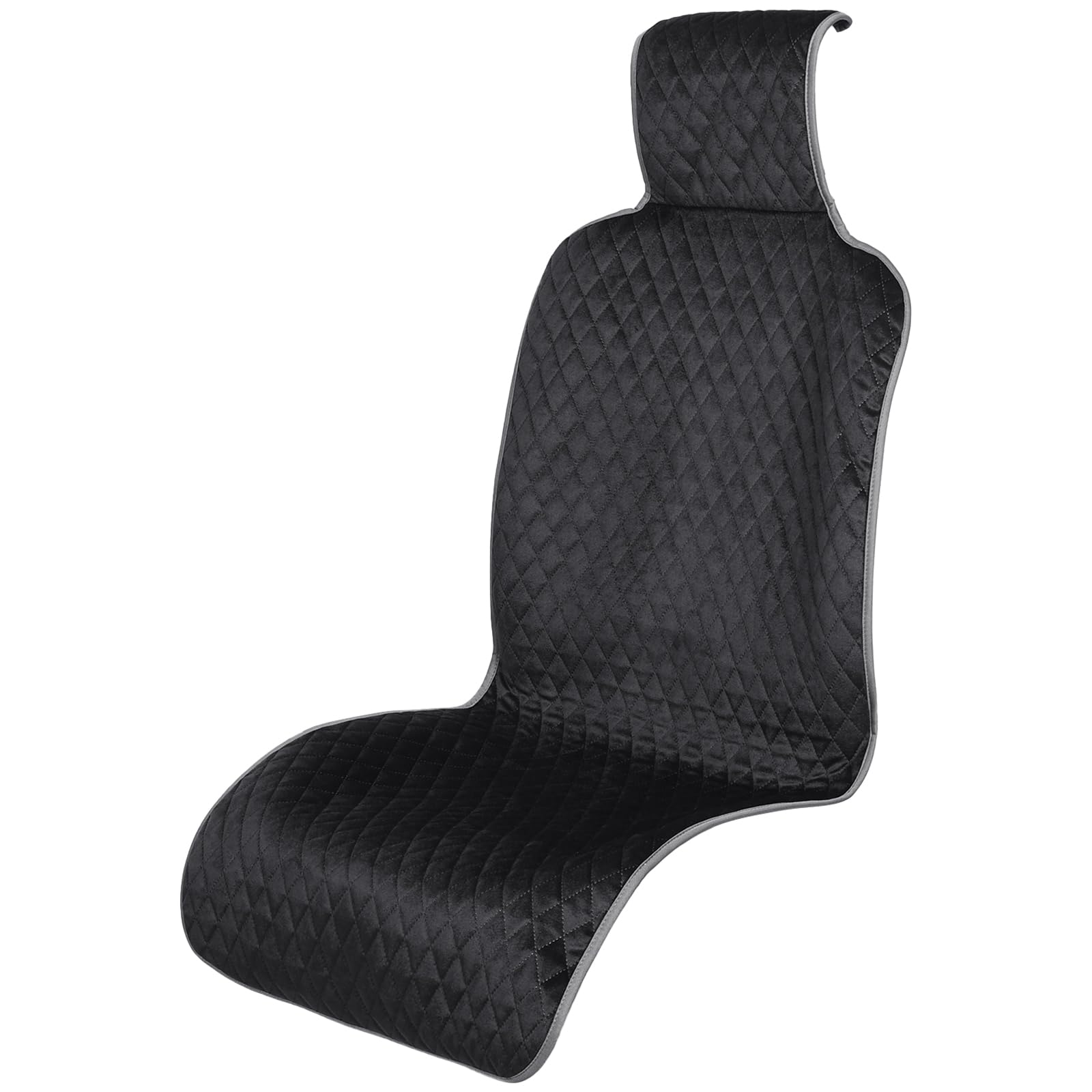 

Автокресло TanYoo стильное, подходит для переднего сиденья 1, чехлы, прошитые, трехслойная конструкция, легкие/обычные автомобили, противоскользящие, защита, чёрный