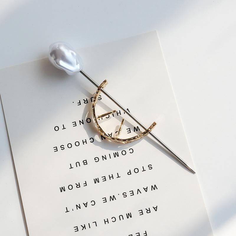 Koreanische Haarnadel Damen Haarspangen Elegant Perle Haarstäbe Mädchen Haarspange Haaraccessoires Neue Mode Haarspangen Haarspange